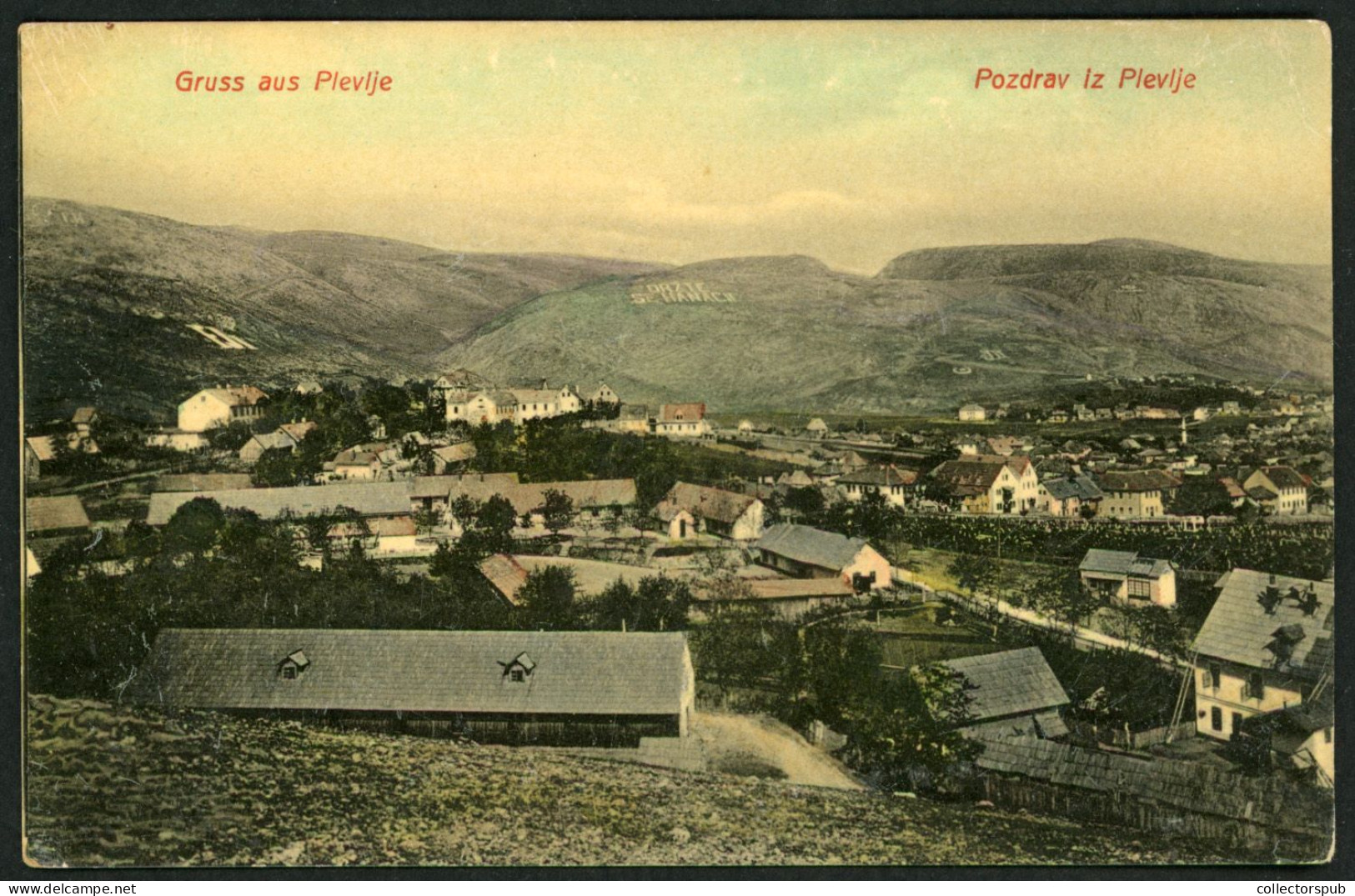 PLEVLJE Old Postcard WW1 Feldpost - Bosnien-Herzegowina