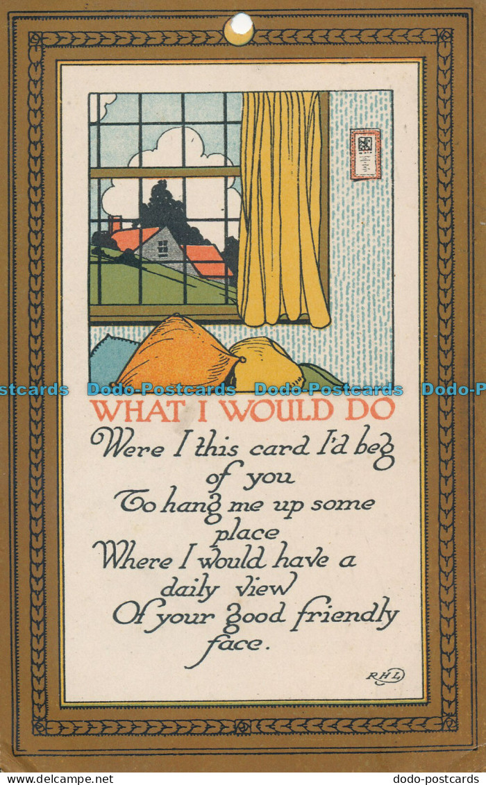 R001159 What I Would Do. Davis. 1917 - Monde