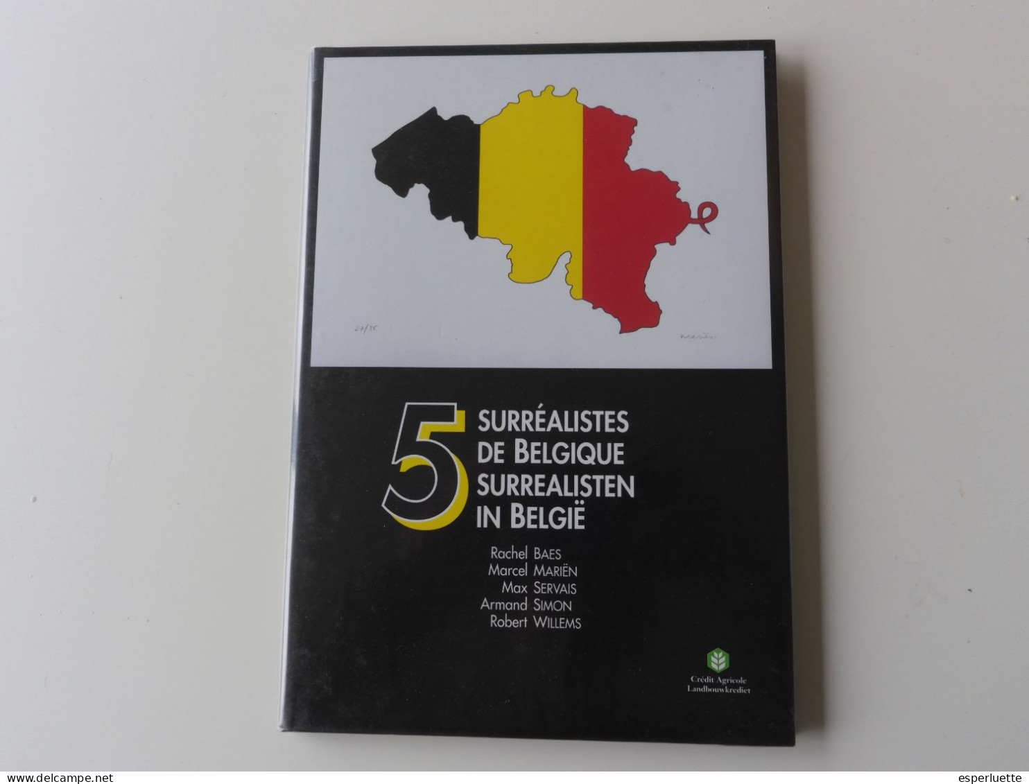 5 Surréalistes De Belgique Surrealisten In Belgïe Rachel Baes  Marcel Marïen Max Servais Armand Simon Robert Willems - Art