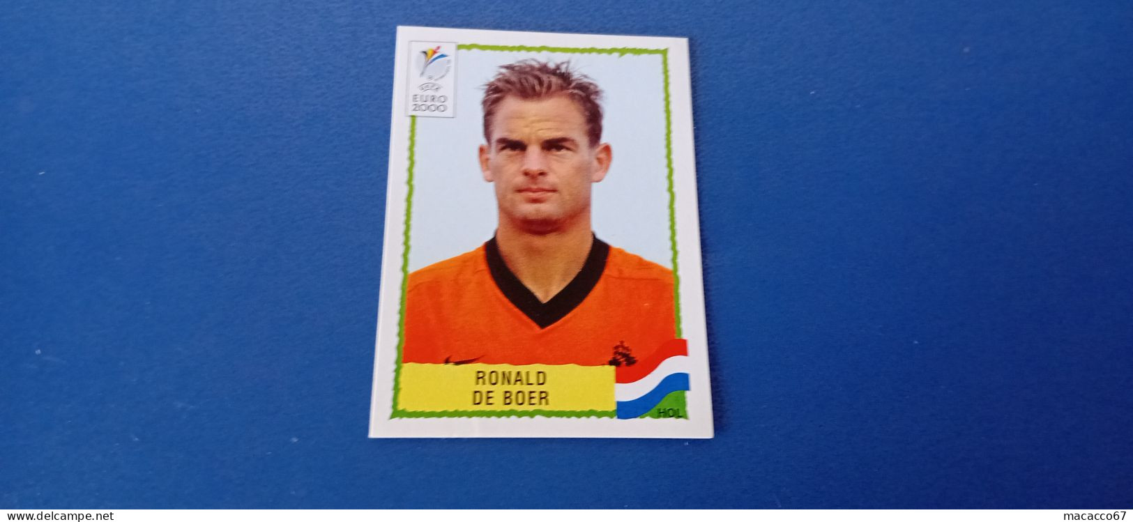 Figurina Panini Euro 2000 - 282 Ronald De Boer Olanda - Edition Italienne
