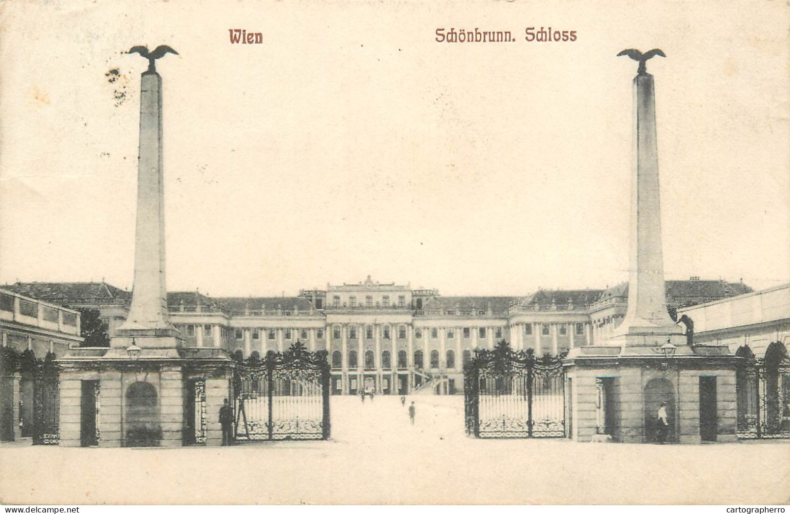 Postcard Austria Wien Schonbrunn Palace - Château De Schönbrunn