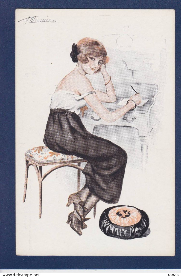 CPA Meunier Suzanne Femme Woman Art Nouveau Non Circulée - Meunier, S.