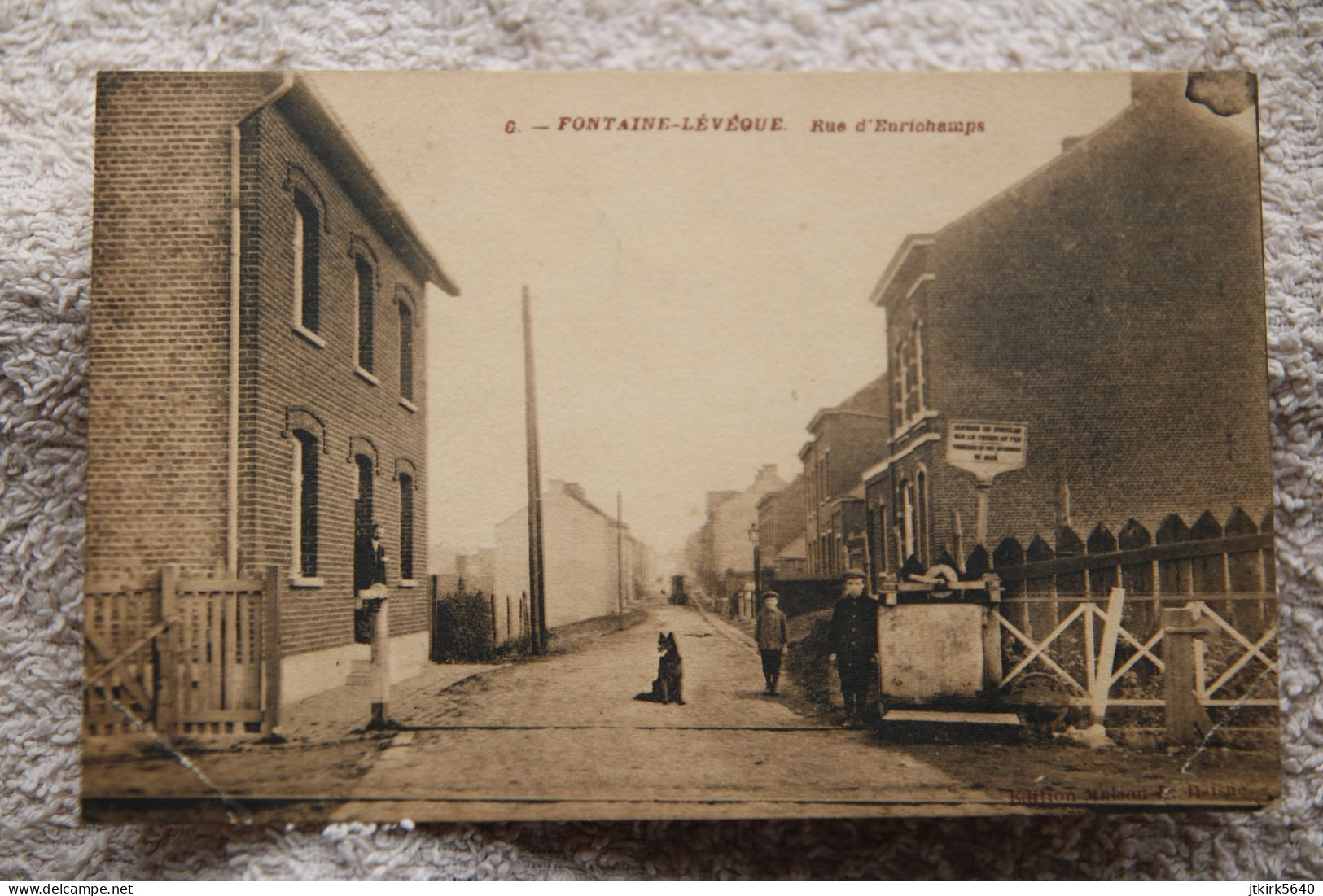 Fontaine-l'Evêque "Rue D'enrichamps" - Fontaine-l'Evêque