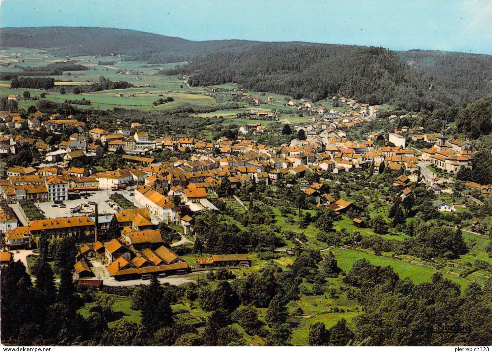 88 - Bruyères - Vue Générale Aérienne - Bruyeres