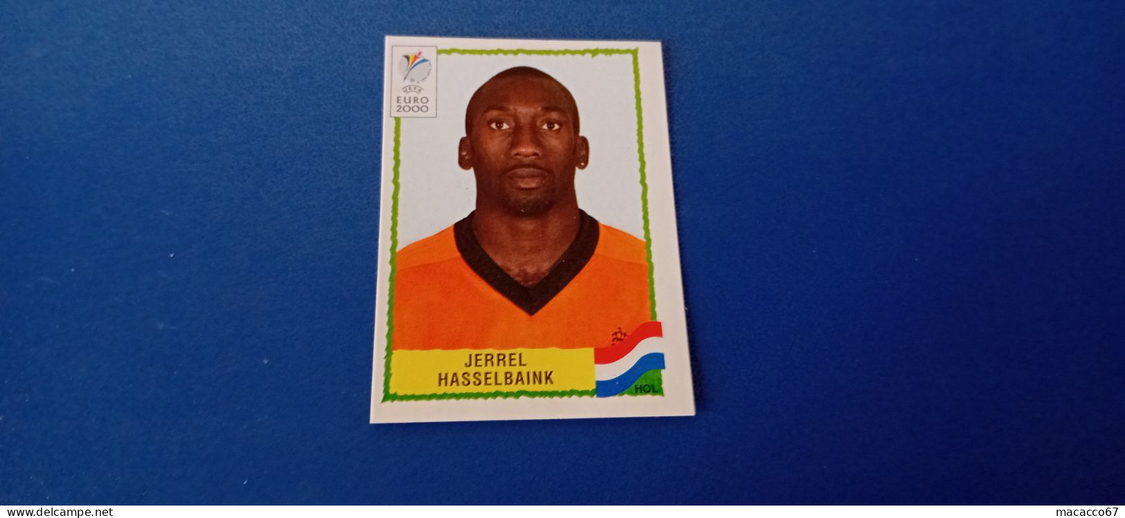 Figurina Panini Euro 2000 - 290 Hasselbaink Olanda - Edition Italienne