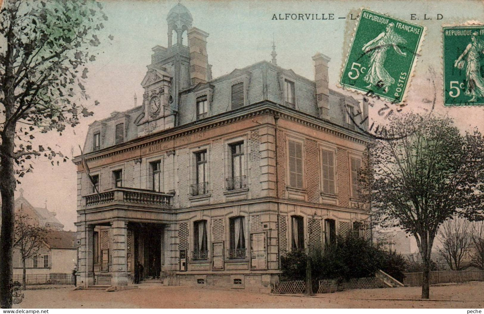 N°2908 W -cpa Alfortville -la Mairie- - Alfortville