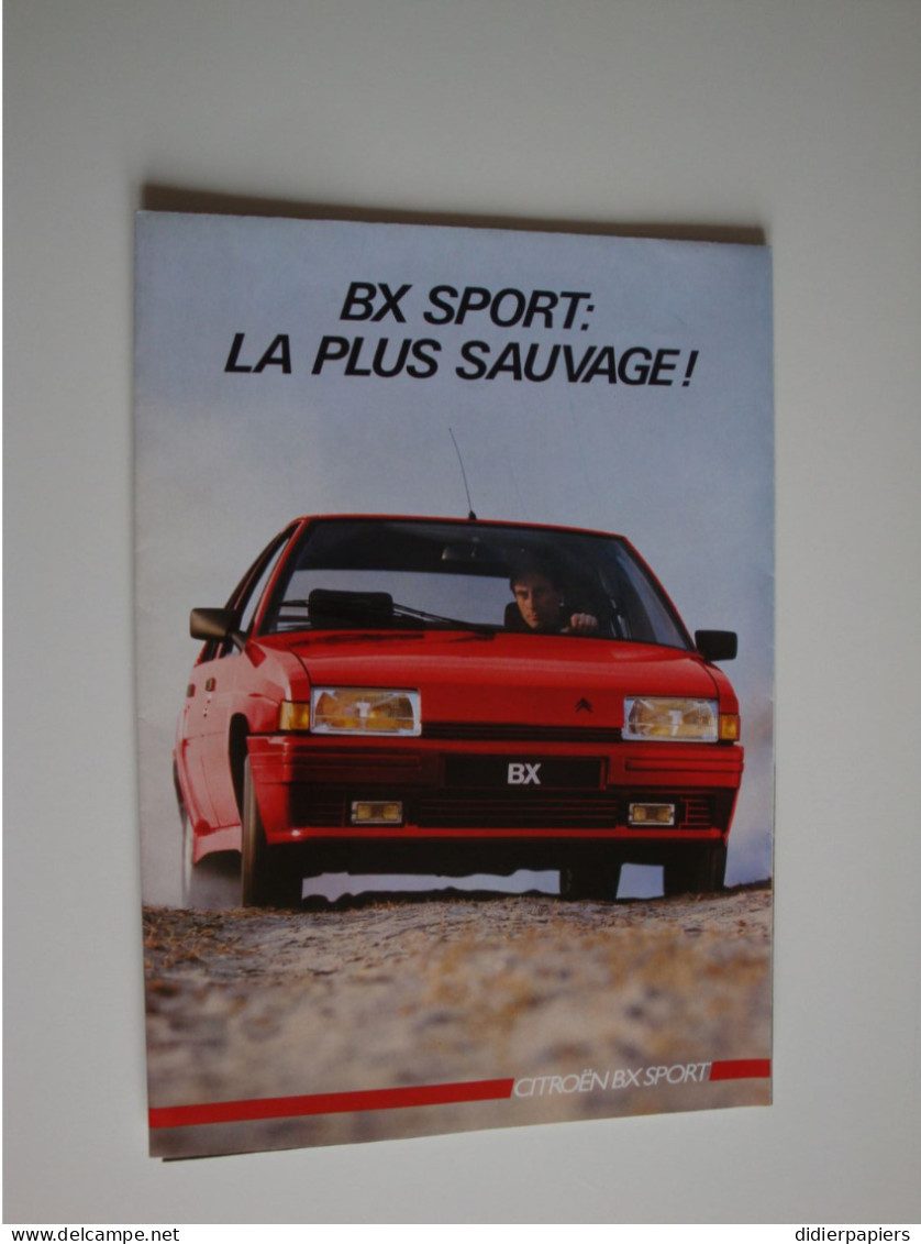 Automobilia Citroën BX Sport Modèle 1986 La Plus Sauvage! - Automobile