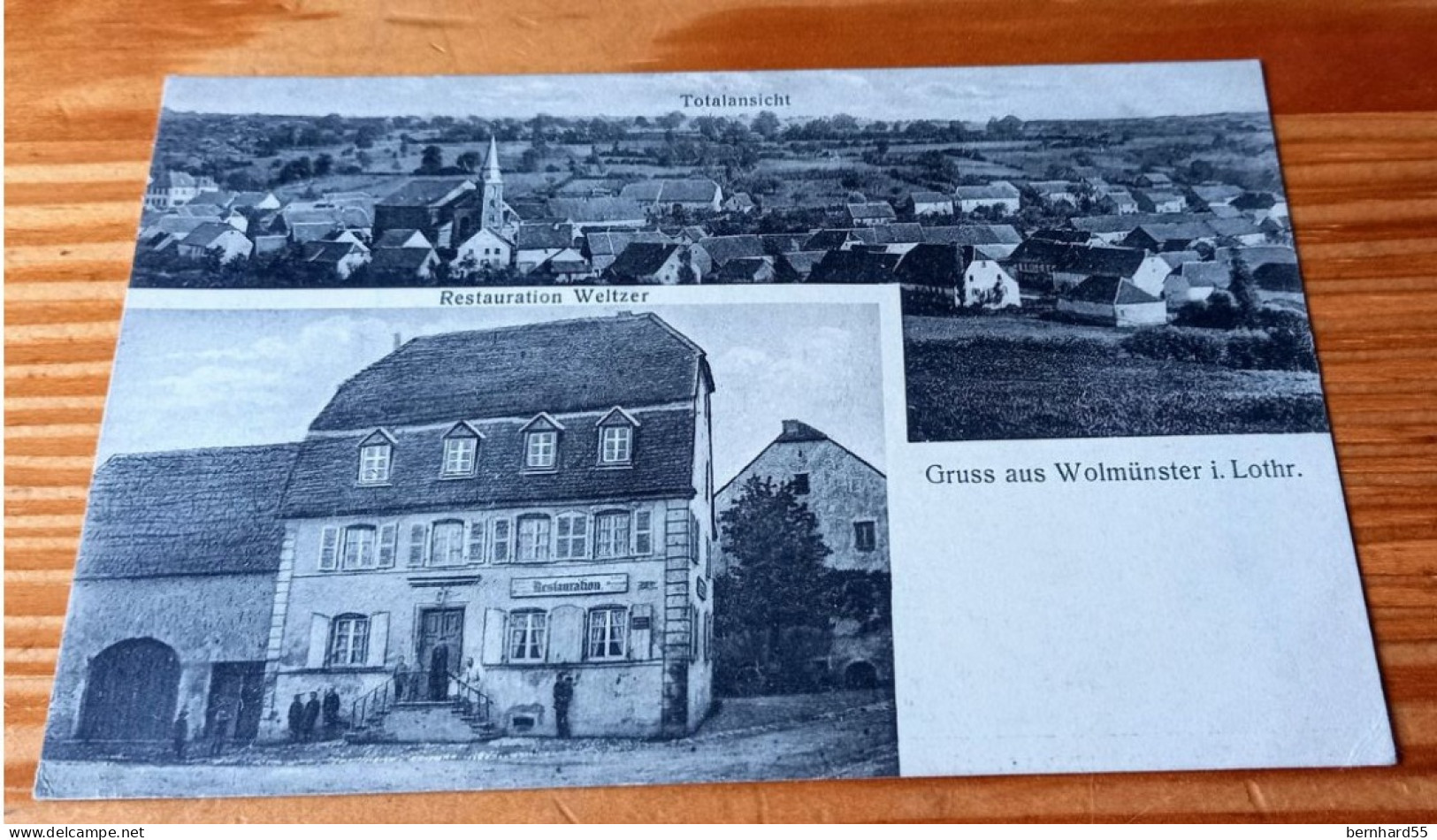 Volmunster - Gruss Aus Wolmünster I. Lothr.   S/w  Postalisch Gelaufen 1918 - Volmunster