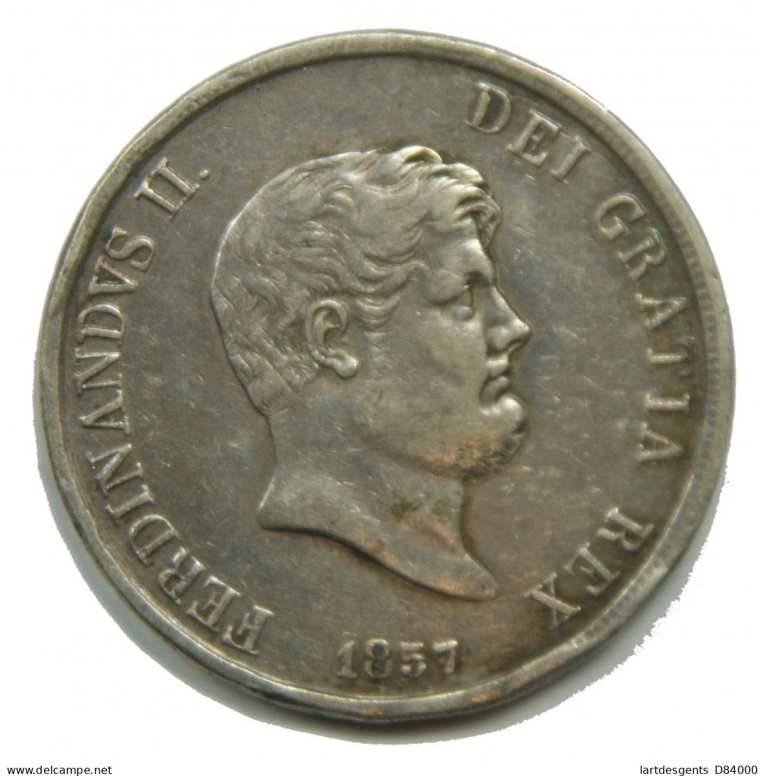 ITALIE - 120 Grana 1857 - FERDINANDO II - DUE SICILE - Andere & Zonder Classificatie