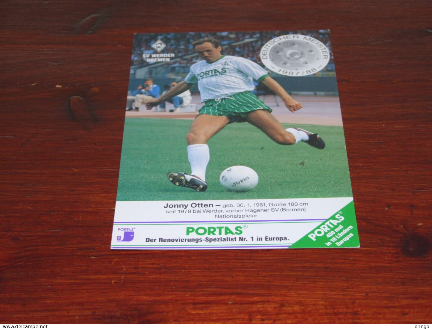 76057-      JONNY OTTEN, SV WERDER BREMEN - Football