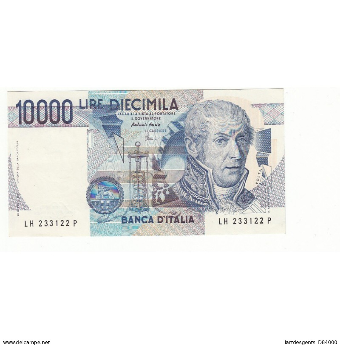 ITALIE 10 000 LIRE VOLTA 1984 - Other & Unclassified