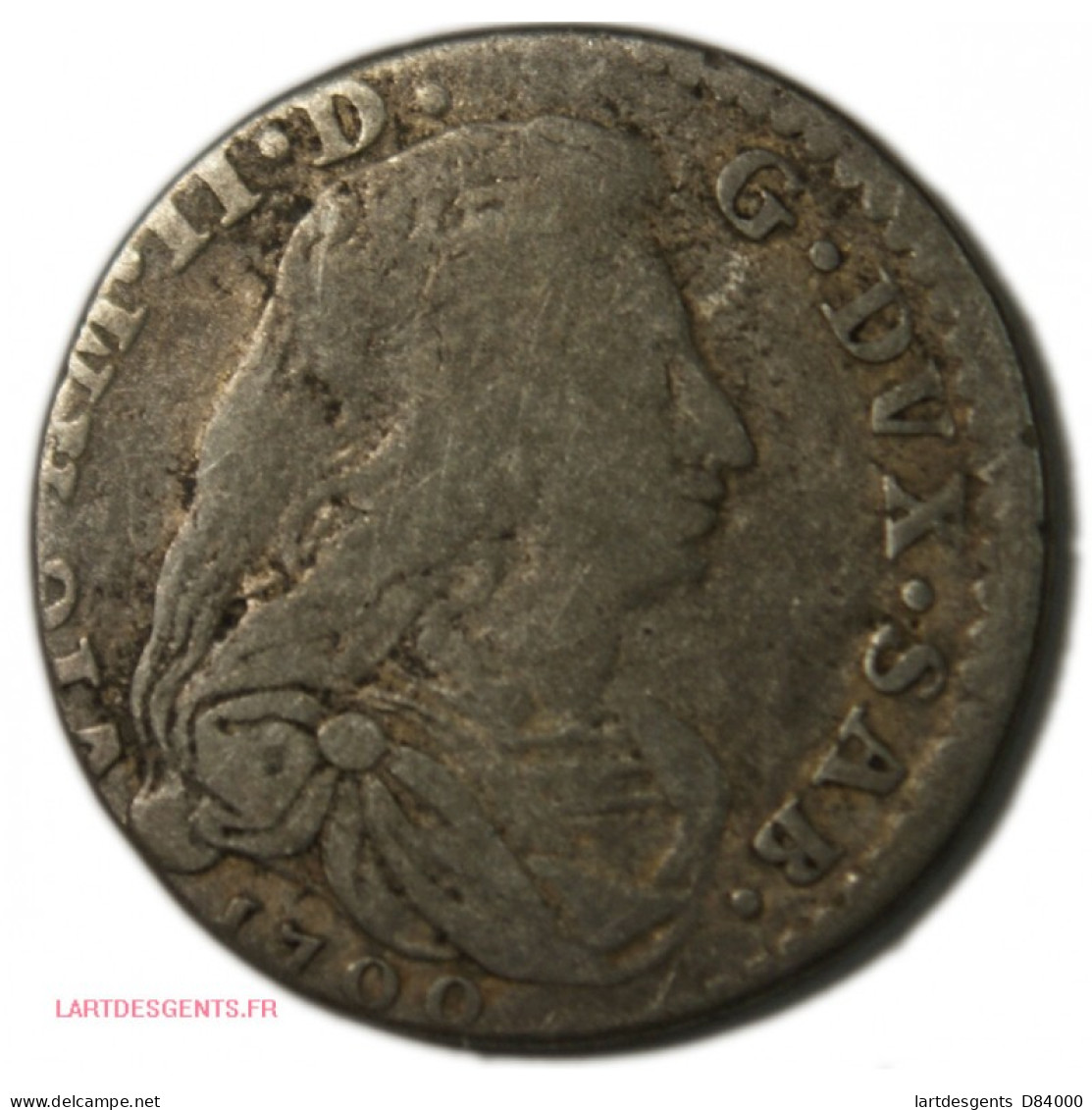 Italie Savoie Sardegne - Vittorio Amedeo II, 5 Soldi 1700, III Tipo, Lartdesgents - Other & Unclassified