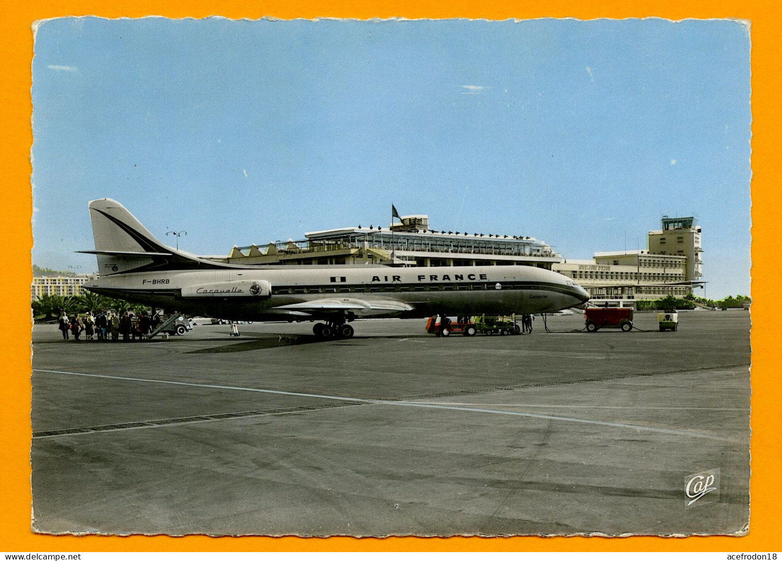 Aéroport De NICE-CÔTE-D'AZUR - Caravelle - Transport Aérien - Aéroport