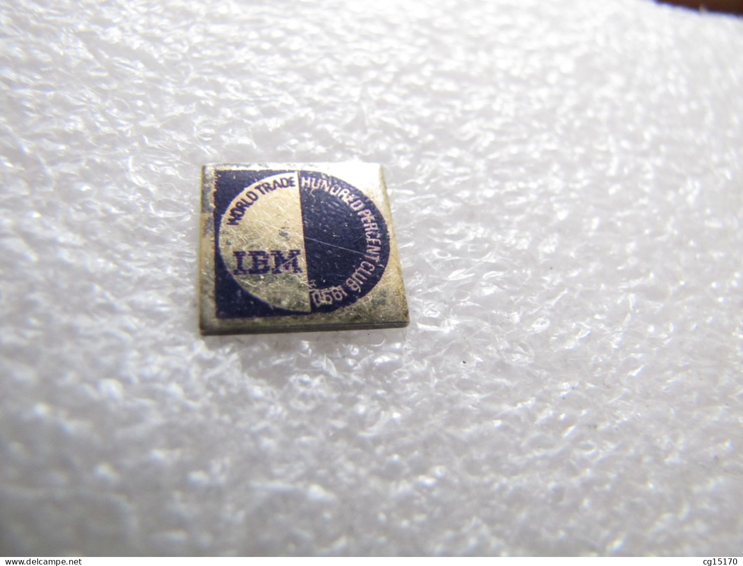 PIN'S   IBM    Dorure Ternie - Informatica