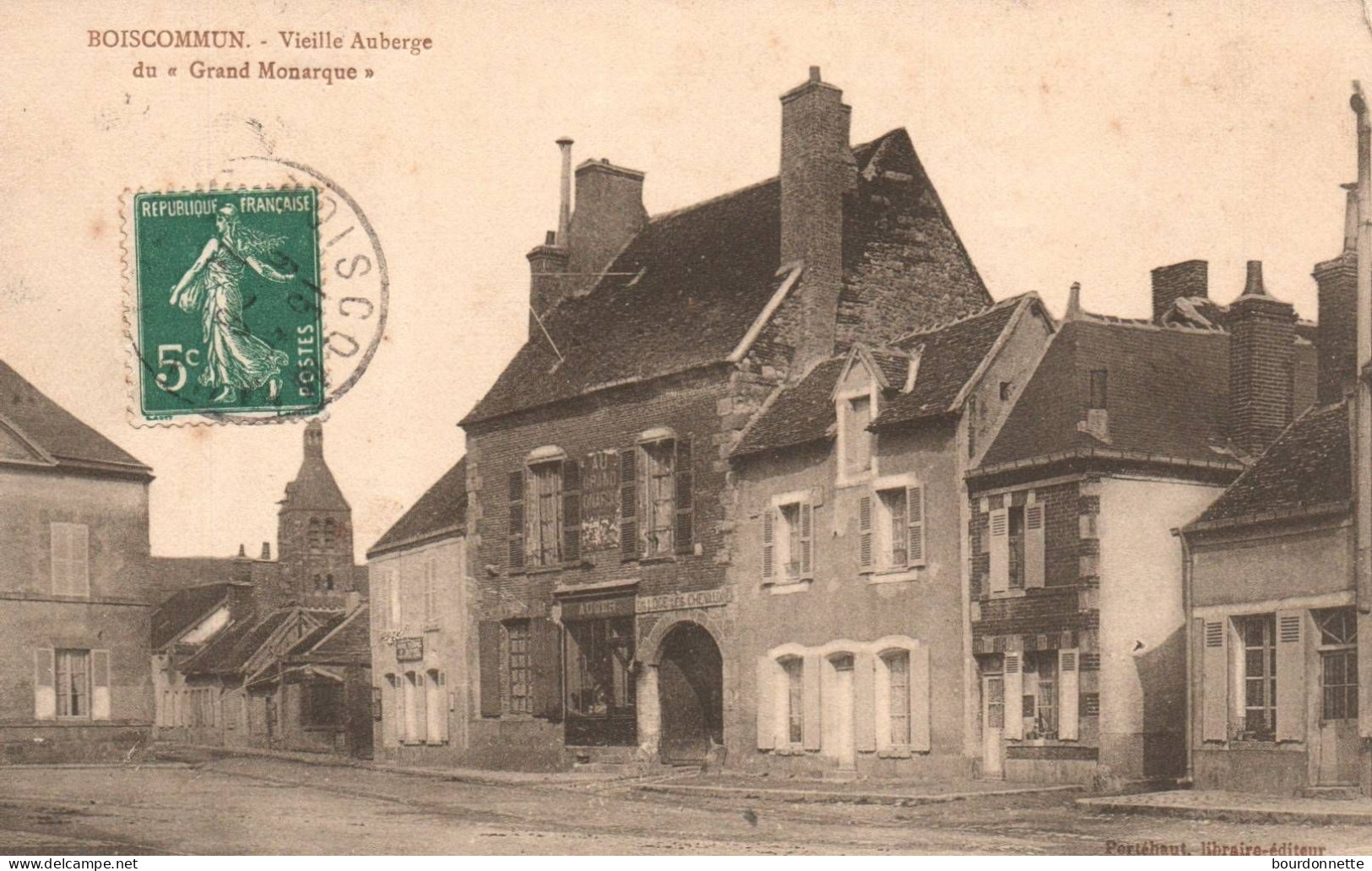 45 BOISCOMMUN /  Vieille Auberge Du "Grand Monarque" / - Autres & Non Classés