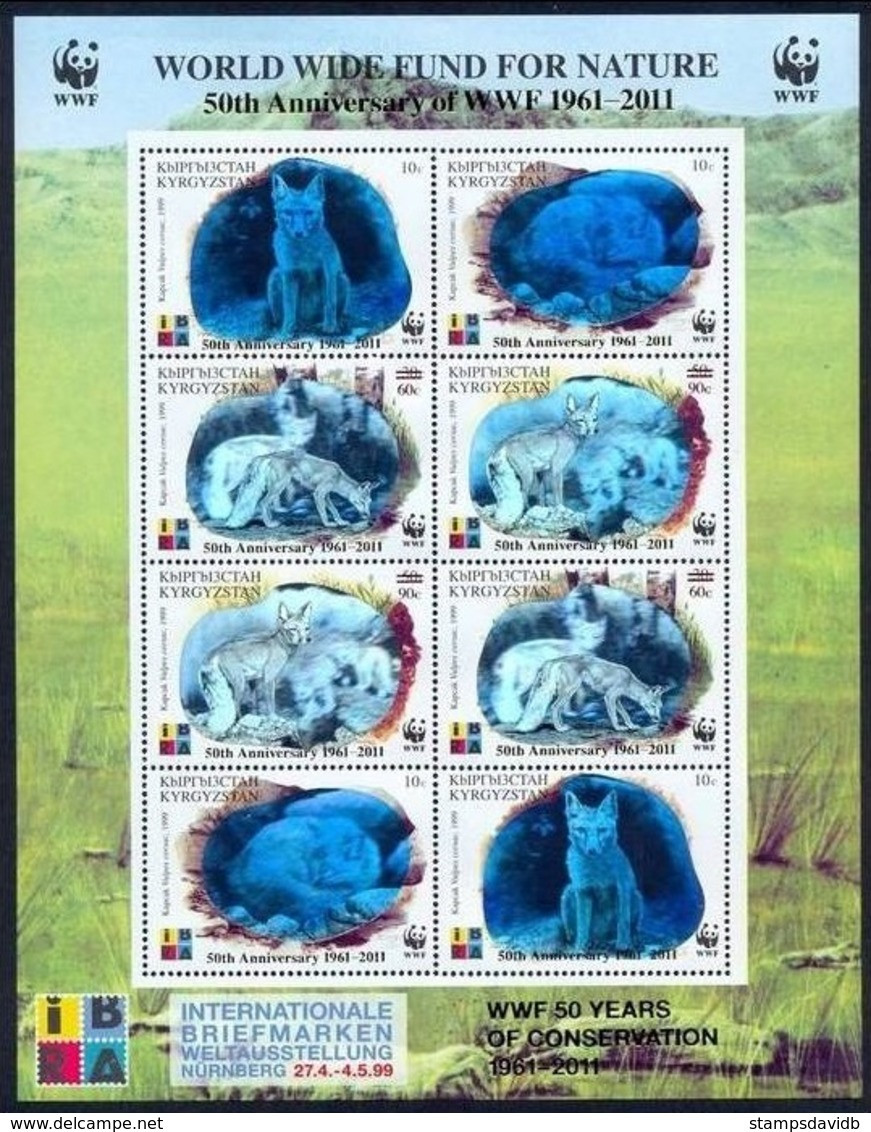 2011	Kyrgyzstan	668-671KL	Fauna	28,00 € - Autres & Non Classés
