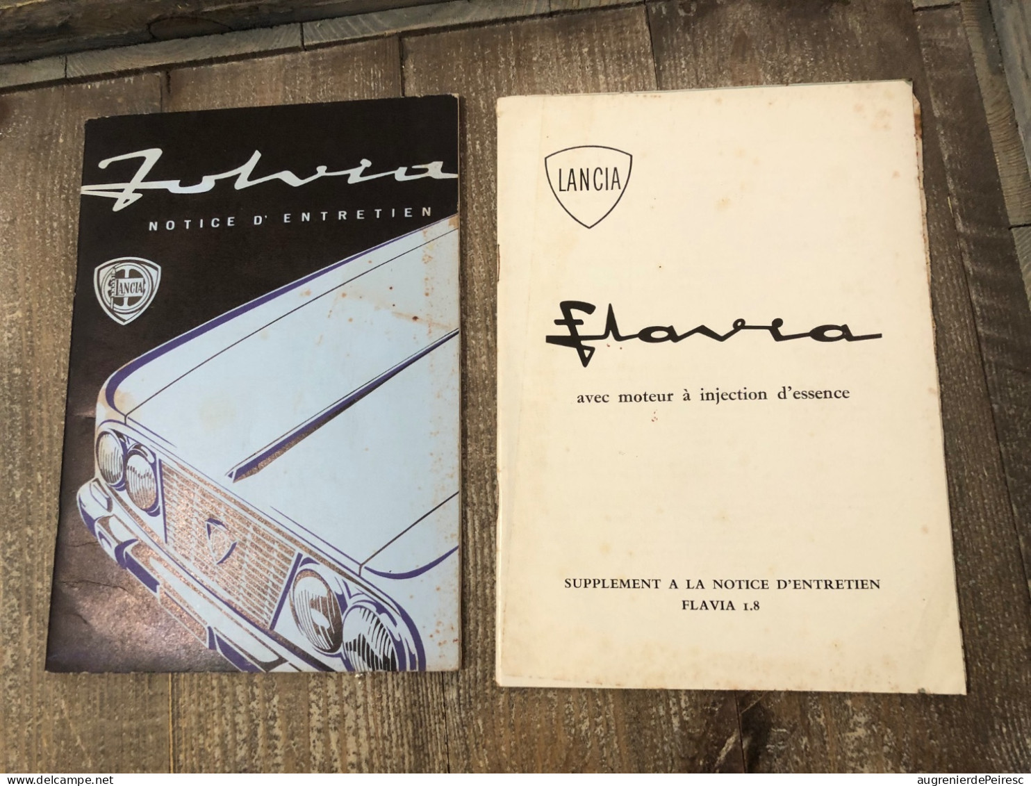 Livrets Sur La Flavia Années 60 Lancia - Voitures