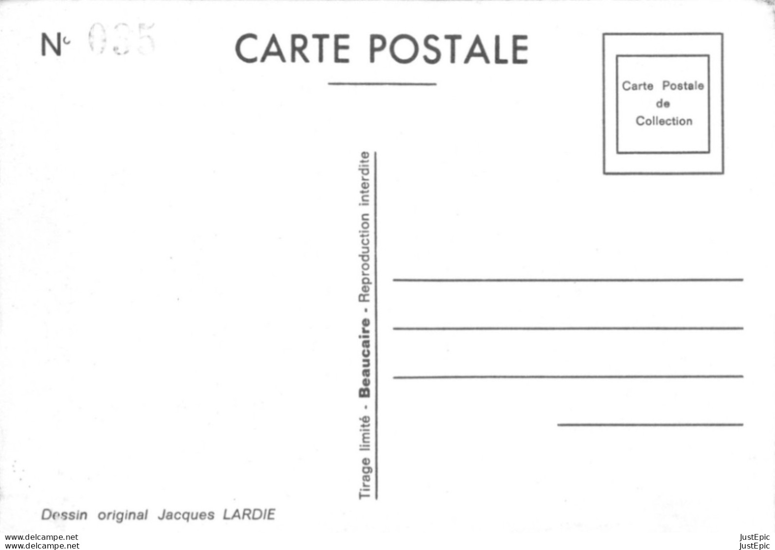 "NANTES, CART D'ORIENT POUR MICHEL CHAUTY" - LARDIE Jihel Tirage 85 Ex. Caricature Politique Franc-maçonnerie CPM - Nantes