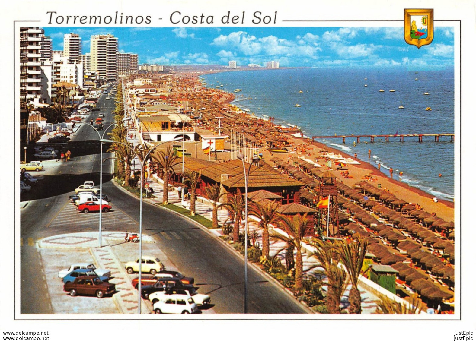 España / Torremolinos - Costa Del Sol - Automobiles - El Bajondillo - Ed Dominguez Cpm - Otros & Sin Clasificación
