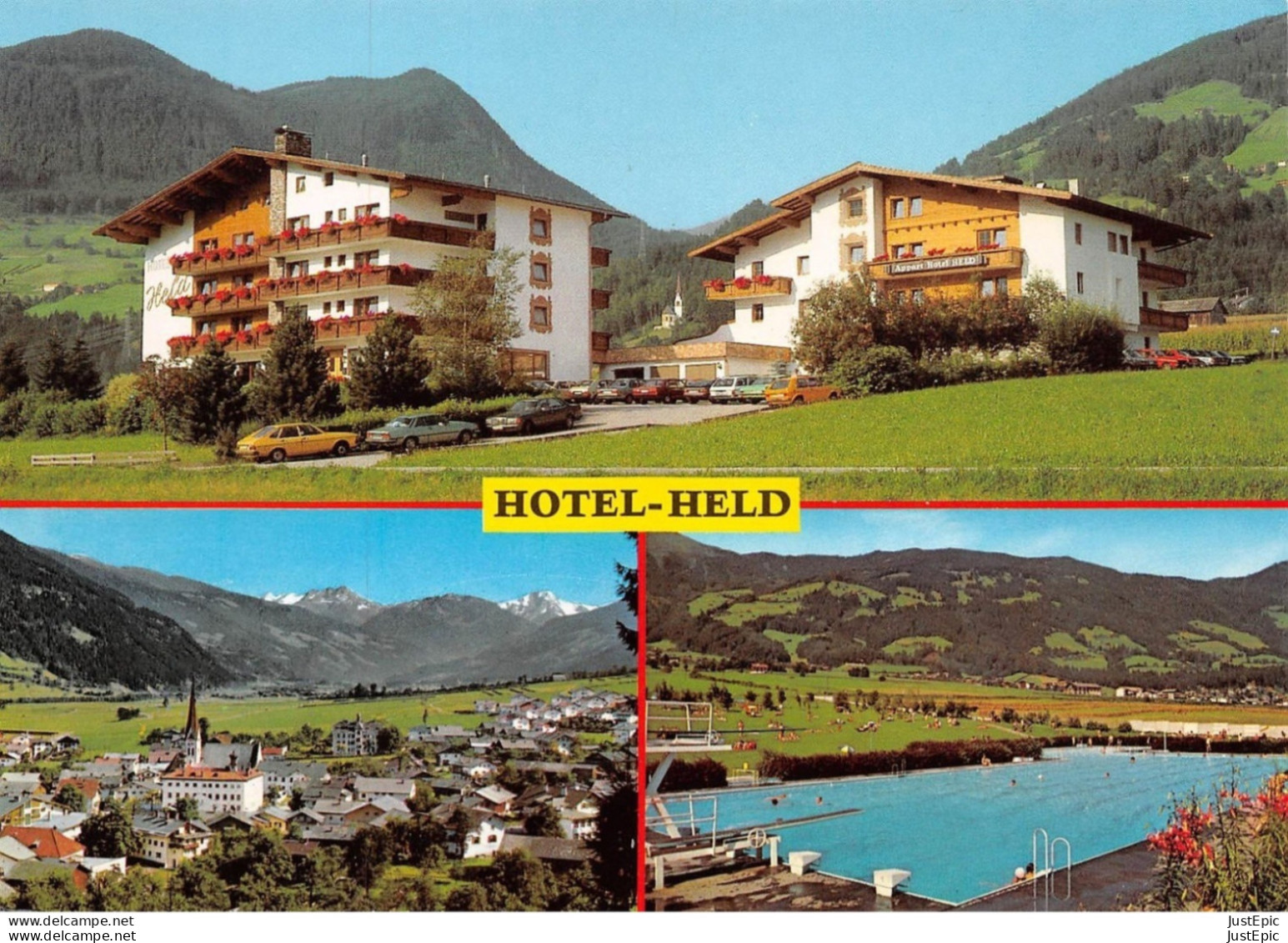 Autriche / Zillertal - Automobiles - Hotel Und Appartements HELD - Cpm - Zillertal