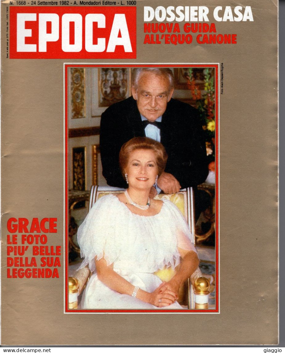 °°° RIVISTA EPOCA N° 1668 DEL 24 SETTEMBRE 1982 °°° - Otros & Sin Clasificación