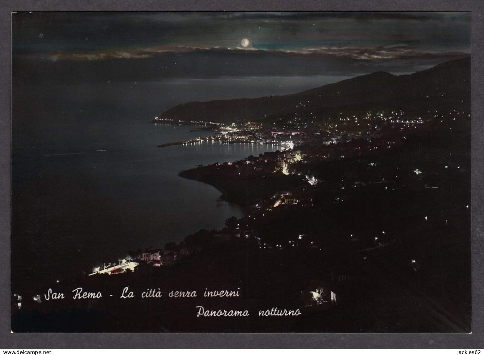 082360/ SAN REMO, Panorama Notturno - San Remo