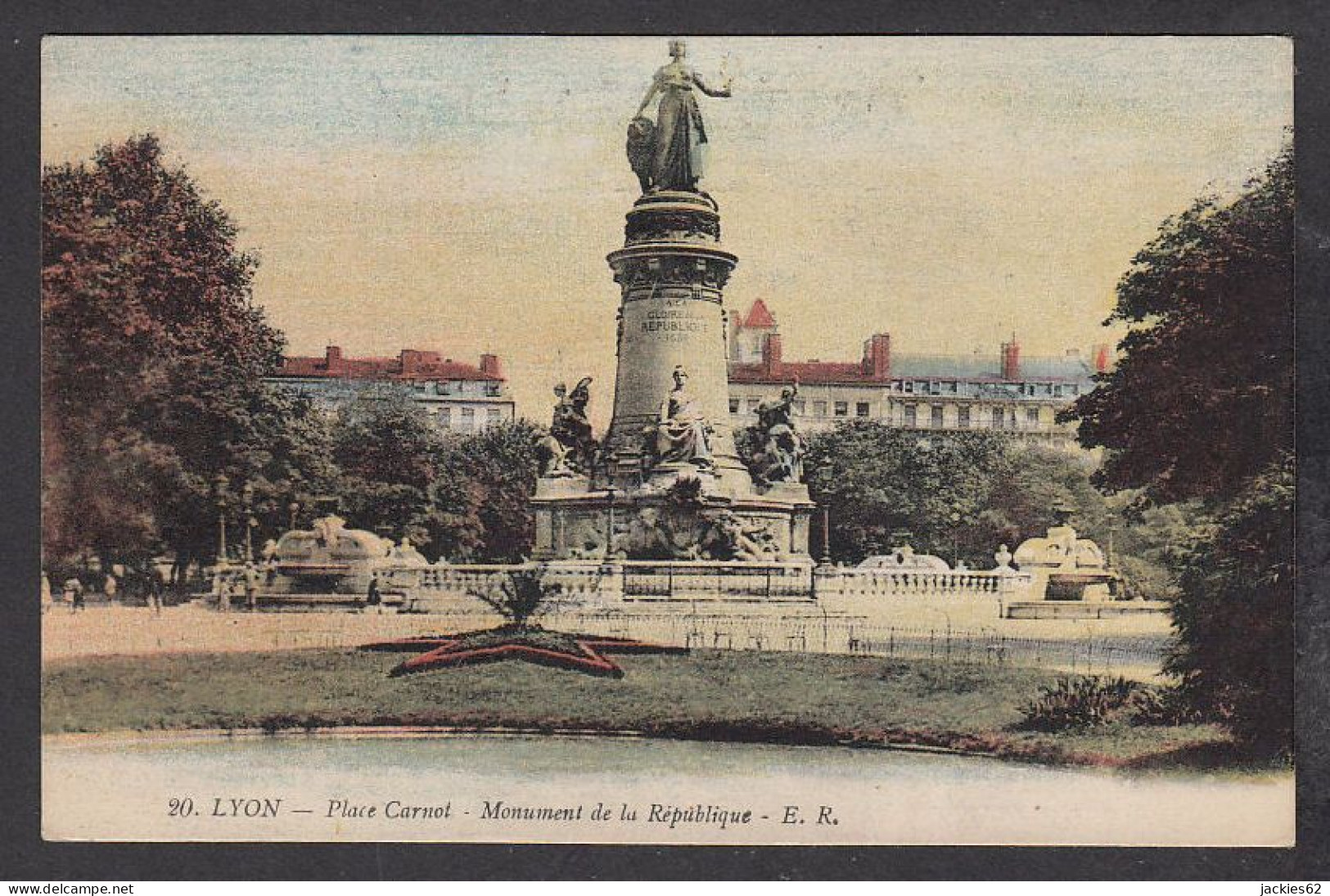 078228/ LYON, Place Carnot, Monument De La République - Autres & Non Classés