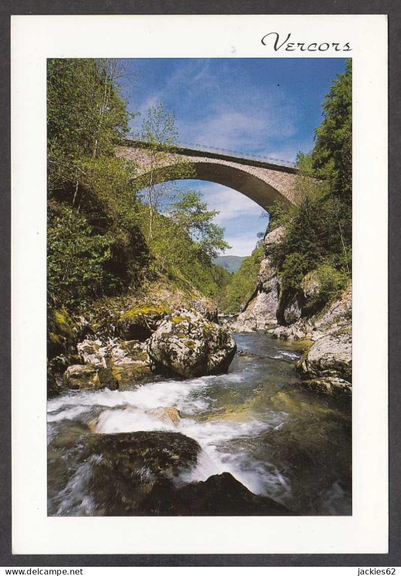 100922/ VERCORS, Gorges De La Bourne, Pont De La Goule Noire - Vercors