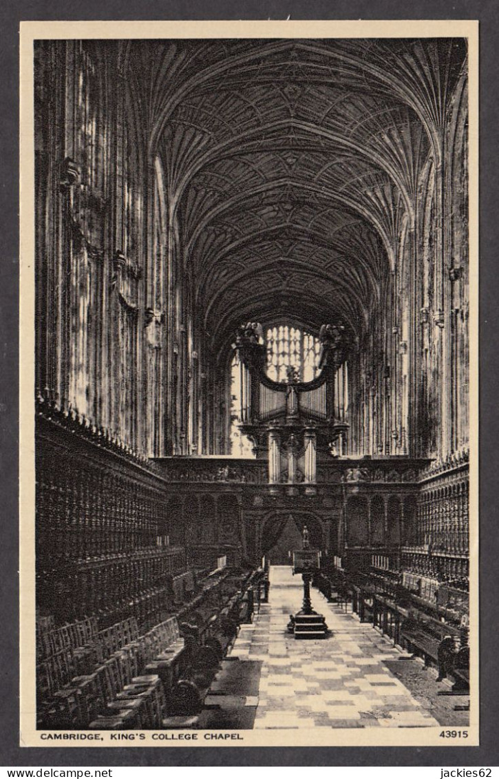 110725/ CAMBRIDGE, King's College Chapel - Cambridge