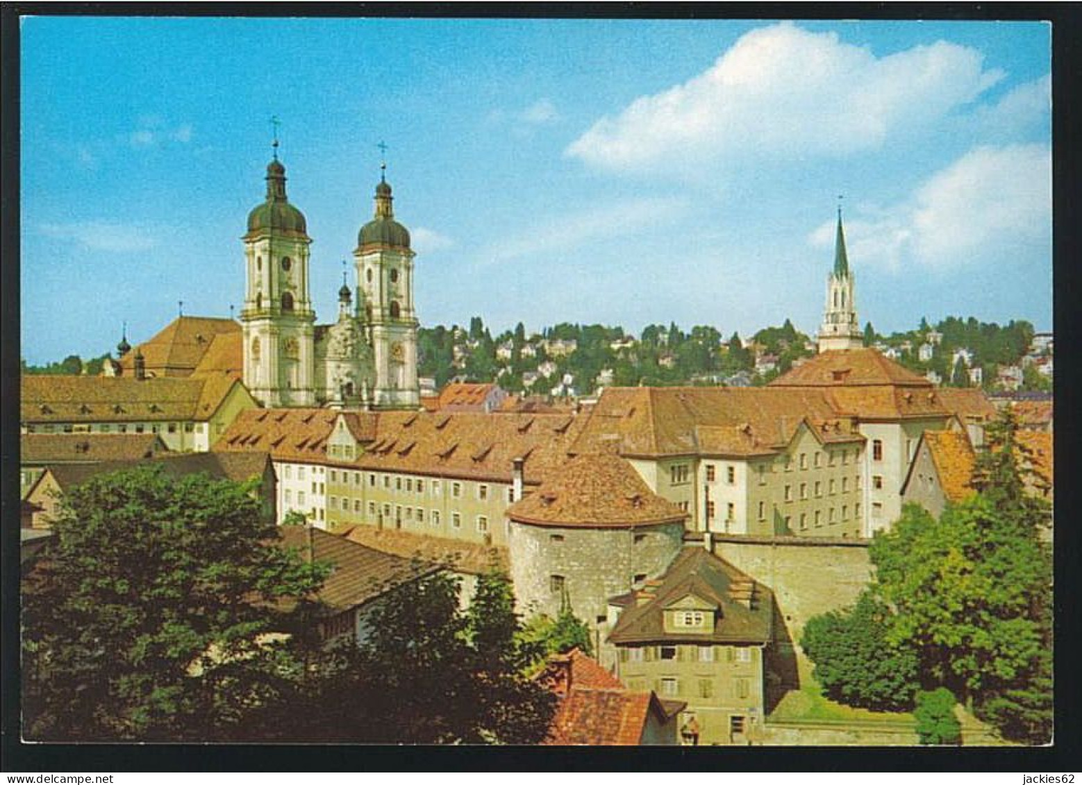 109899/ ST. GALLEN, Barock-Kathedrale Mit Rundturm Und St. Laurenzenkirche  - St. Gallen