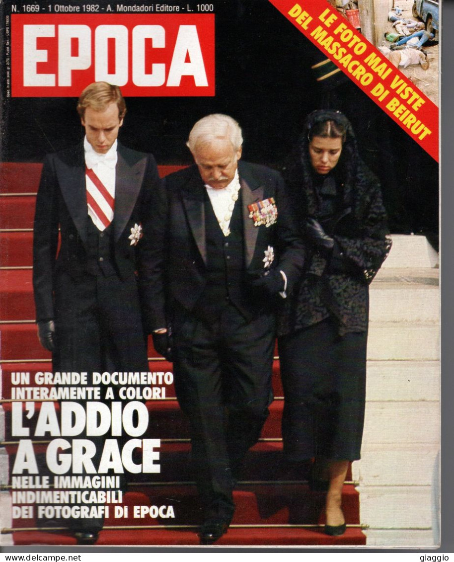 °°° RIVISTA EPOCA N° 1669 DEL 1 OTTOBRE 1982 °°° - Sonstige & Ohne Zuordnung