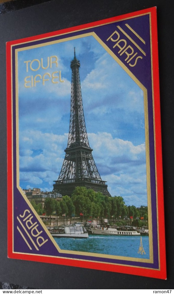 Paris - La Seine Et La Tour Eiffel  - Editions "GUY", Paris - Tour Eiffel