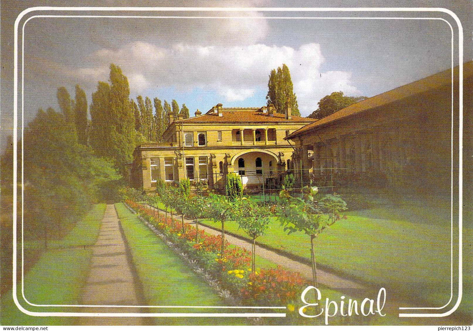 88 - Epinal - La Roseraie Et La Bibliothèque - Epinal