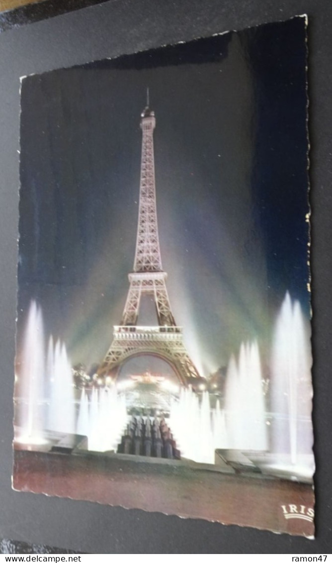 Paris - La Tour Eiffel Illuminée - Edit. CHANTAL, Paris - Paris La Nuit
