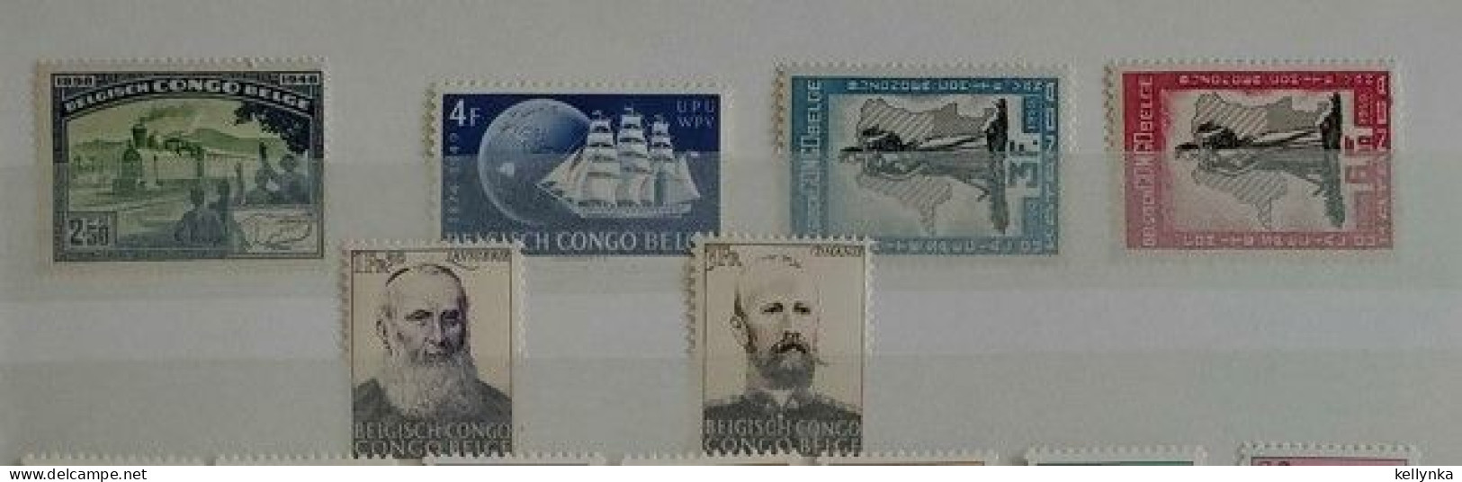 Congo Belge - 296 + 297 + 298/299 + 300/301 - MH - Neufs