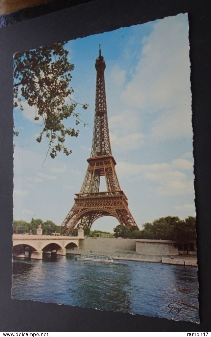 Paris - La Seine Au Pont D'Iéna Et La Tour Eiffel - André Leconte - Editions D'Art "GUY", Paris - Tour Eiffel