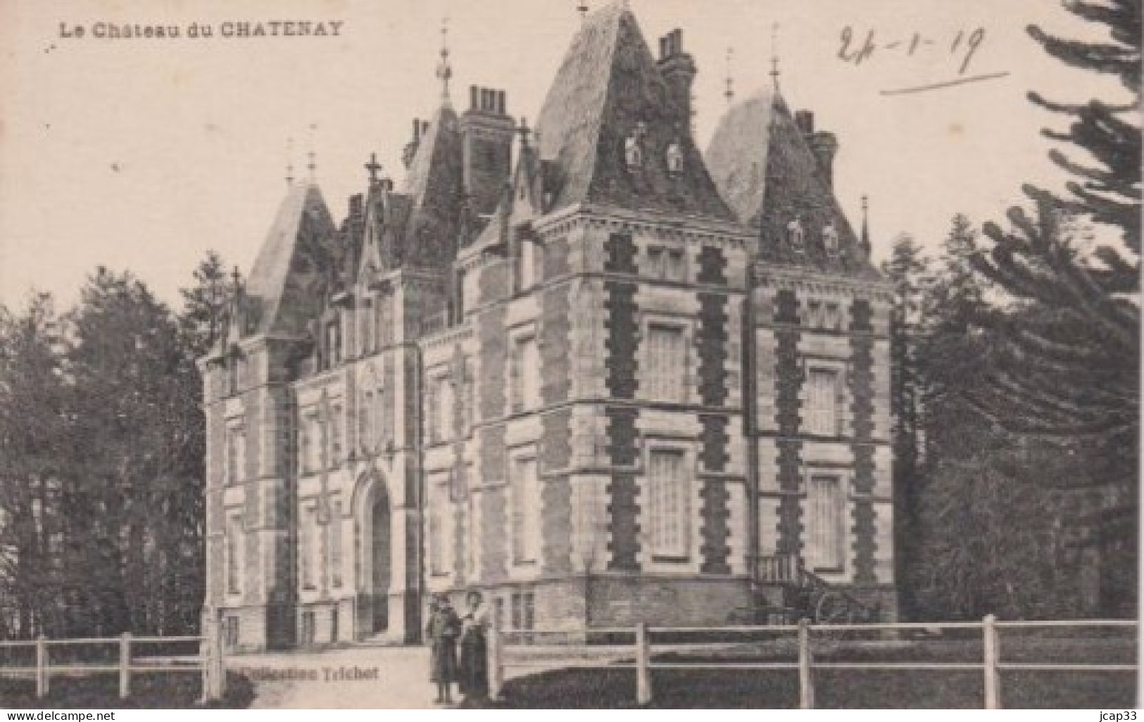 85 LA CHATAIGNERAIE  -- Le Chateau Du CHATENAY  - - La Chataigneraie