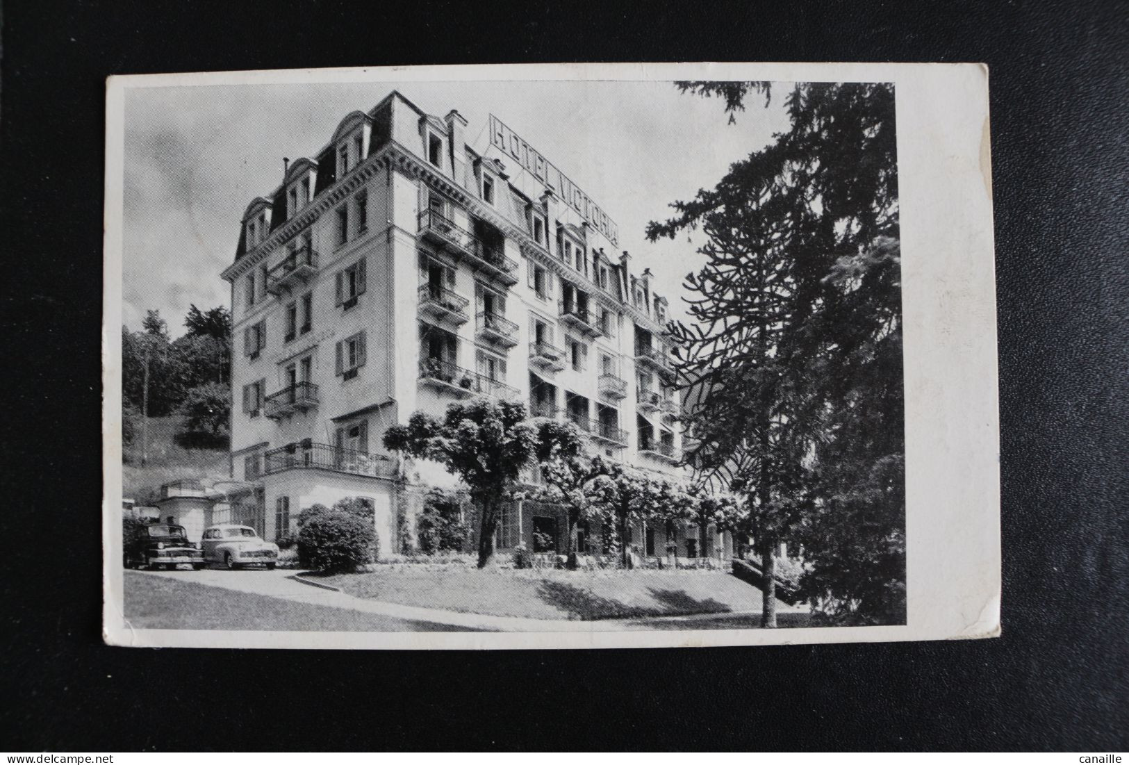 S-C 230 / Suisse  VD Vaud  Montreux - Glion Montreux Kanton Waadt, Hotel Victoria / 1950 - Montreux