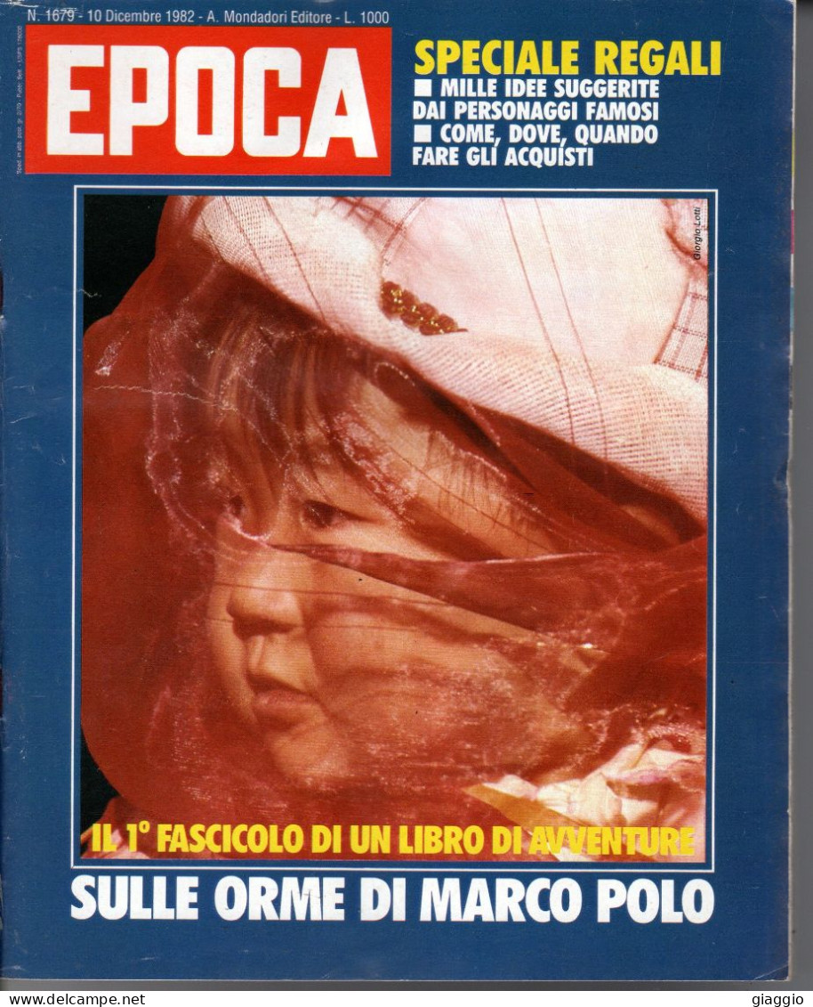 °°° RIVISTA EPOCA N° 1679 DEL 10 DICEMBRE 1982 °°° - Sonstige & Ohne Zuordnung