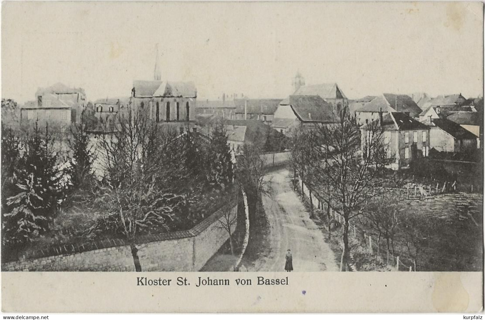 CPA Saint-Jean-de-Bassel, St. Johann Von Bassel - Monastère, Kloster, Feldpost 1917 - Sarrebourg