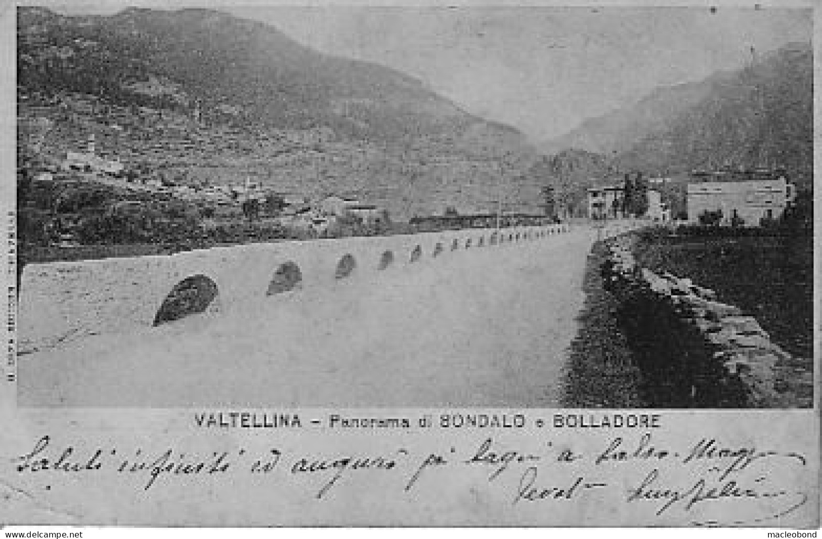 Bolladore (Sondrio) - Panorama Di Sondalo E Bolladore - Sondrio