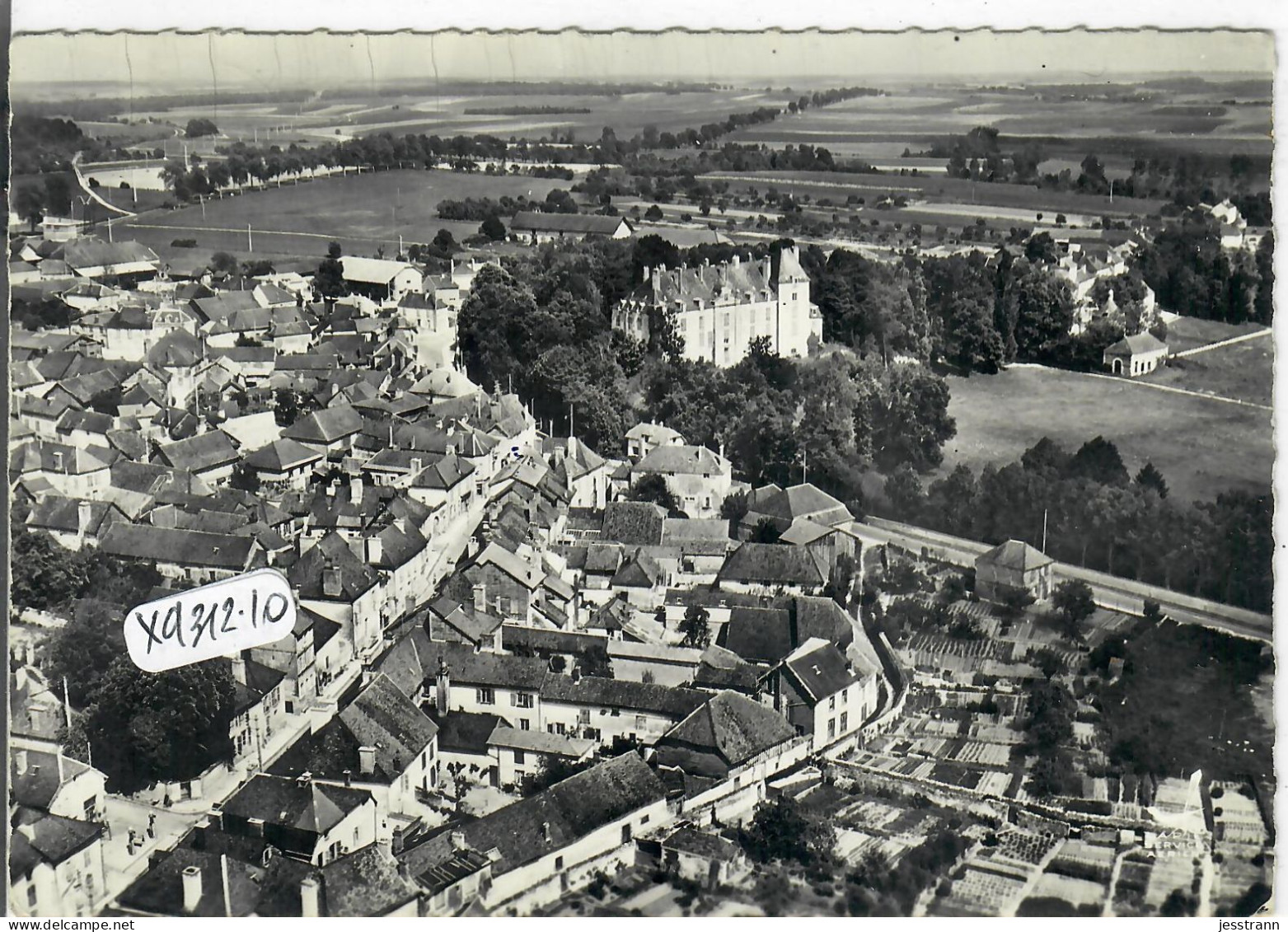 VENDEUVRE-SUR-BARSE- LA GRANDE RUE ET LE CHATEAU- LAPIE 6 - Autres & Non Classés