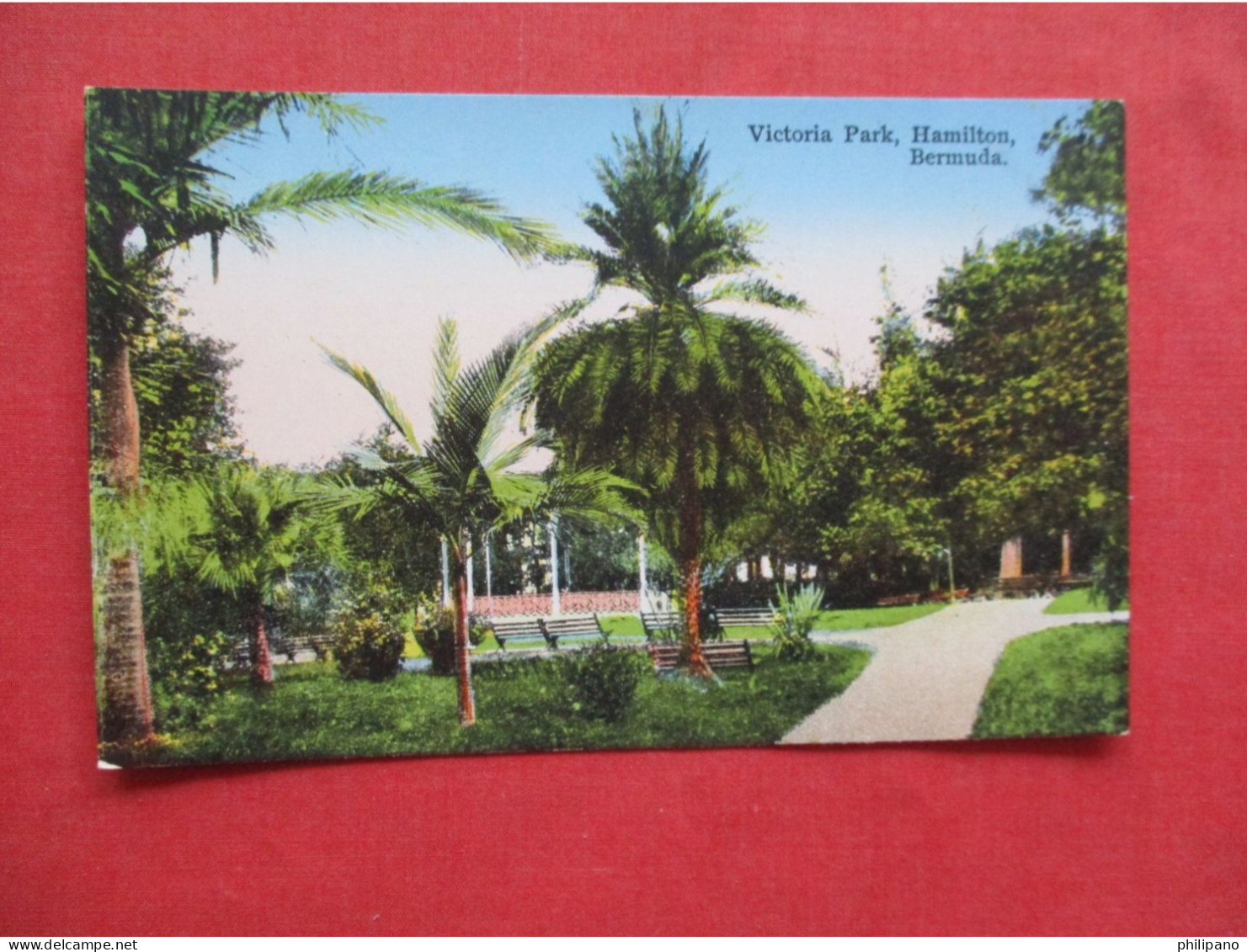 Victoria Park Hamilton.   Bermuda   Ref 6411 - Bermudes