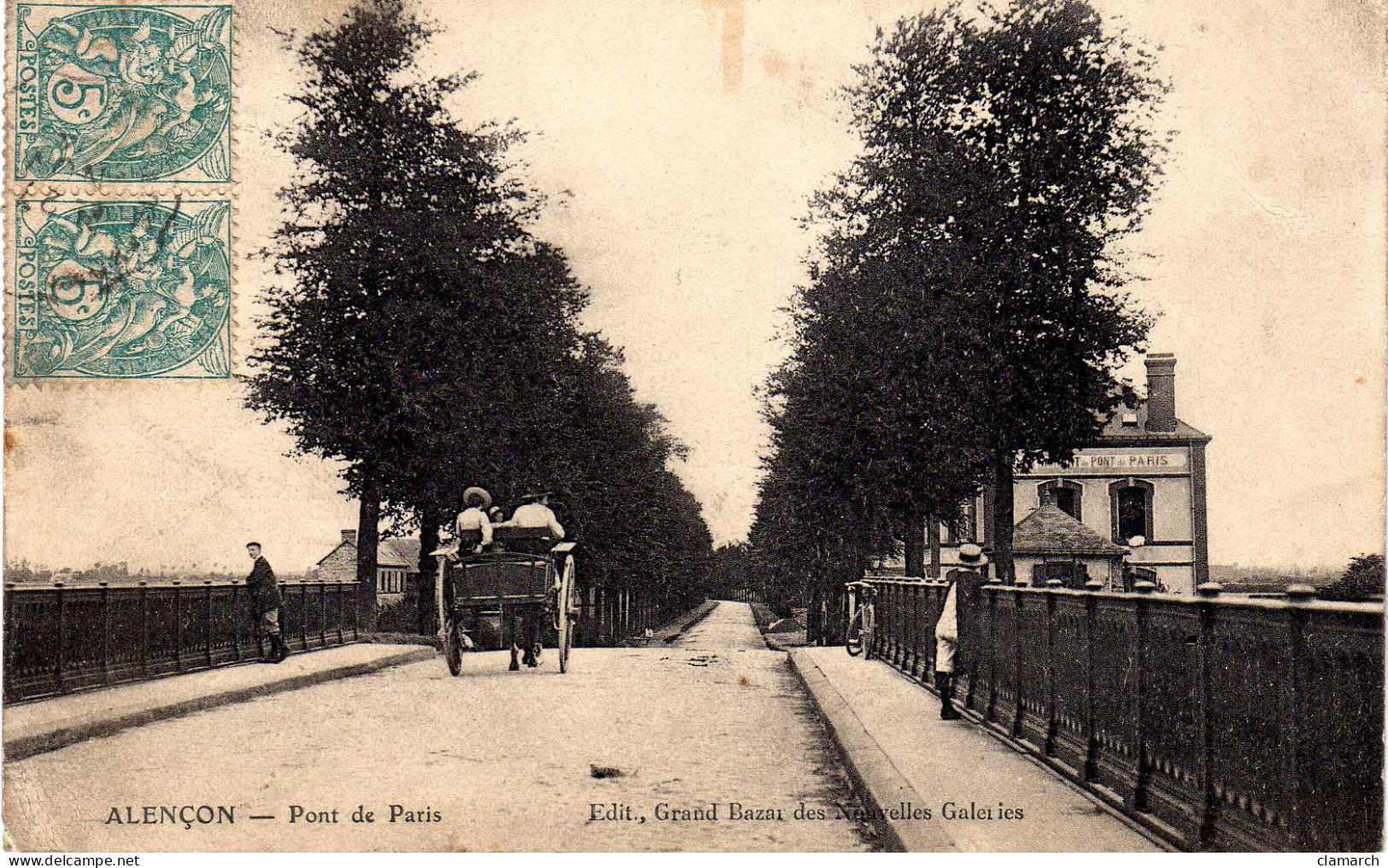 ORNE-Alençon-Pont De Paris - Ed GBNG - Alencon