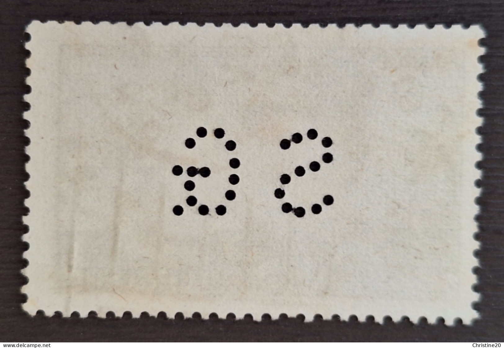 France 1948 N°815 Ob Perforé S.G TB - Used Stamps