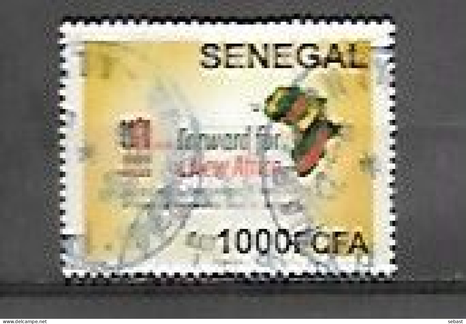 TIMBRE OBLITERE DU SENEGAL DE 2017 N° MICHEL 2256 - Sénégal (1960-...)