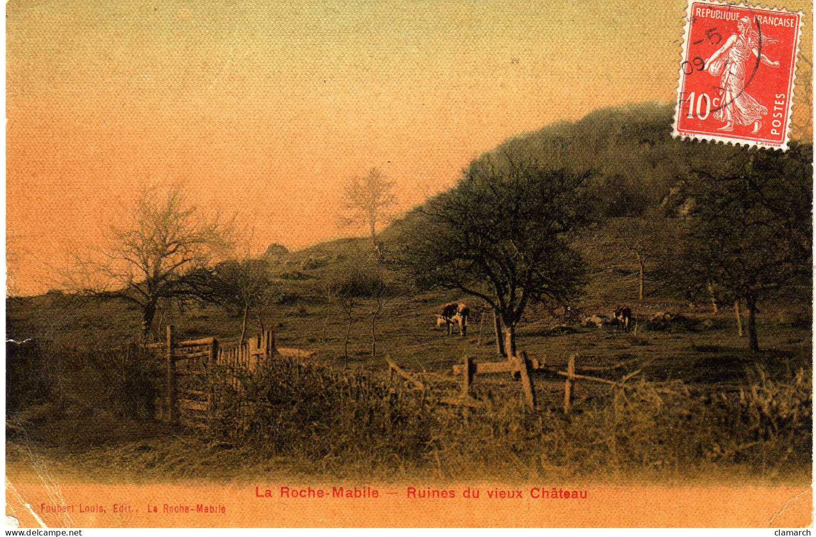 ORNE-La Roche-Mabile-Ruines Du Vieux Château - Brossier - Autres & Non Classés