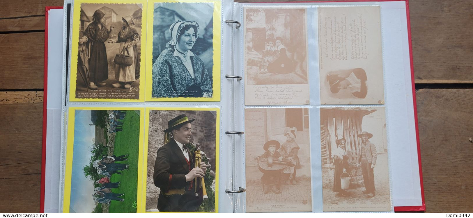 Lot 180 Cartes Folklore Auvergnat - 100 - 499 Postcards