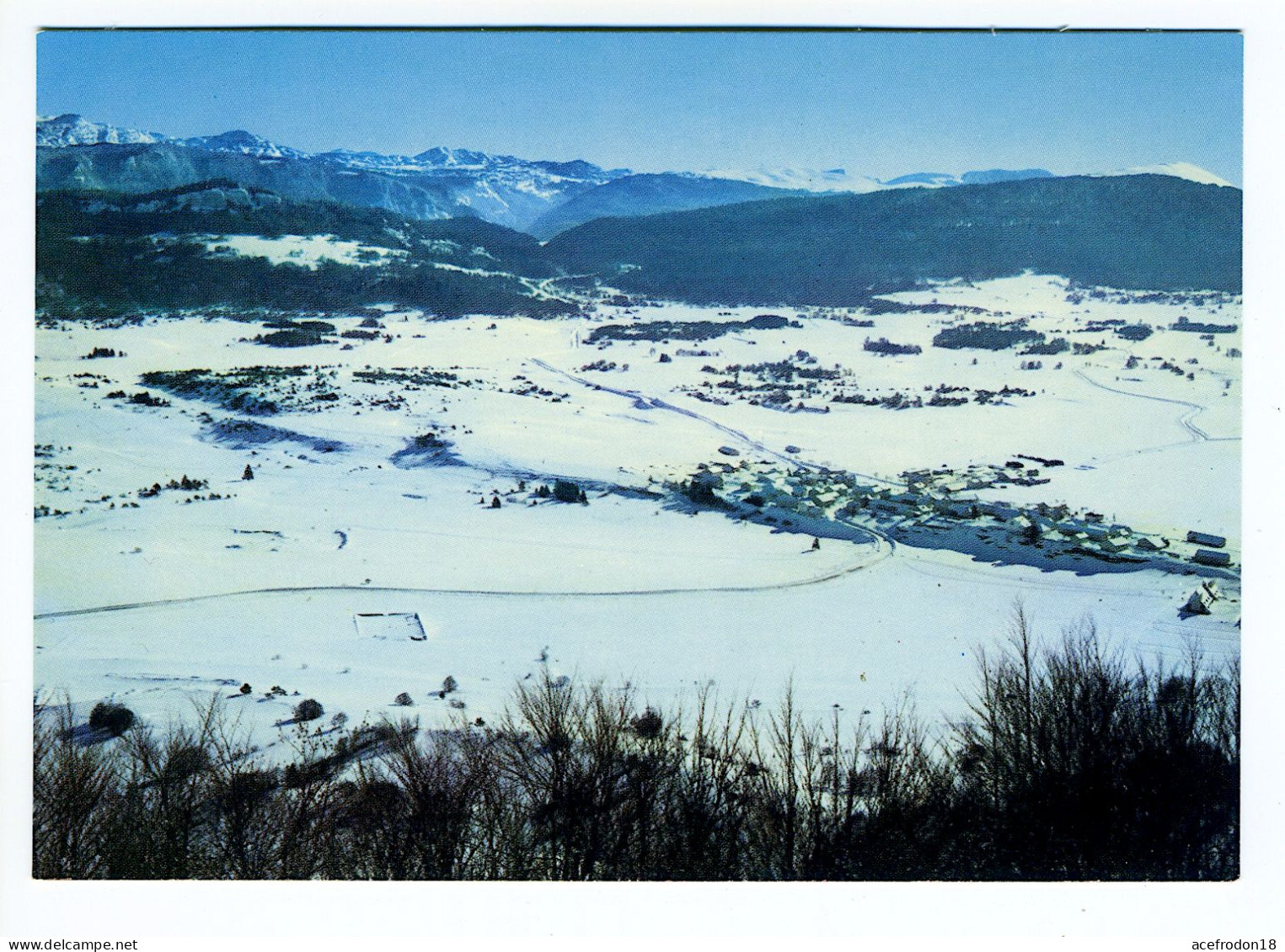 VASSIEUX-EN-VERCORS - Le Centre De Vacances Et Foyer De Ski De Fond "Le Piroulet" Et Chaîne Du Veymont - Sonstige & Ohne Zuordnung