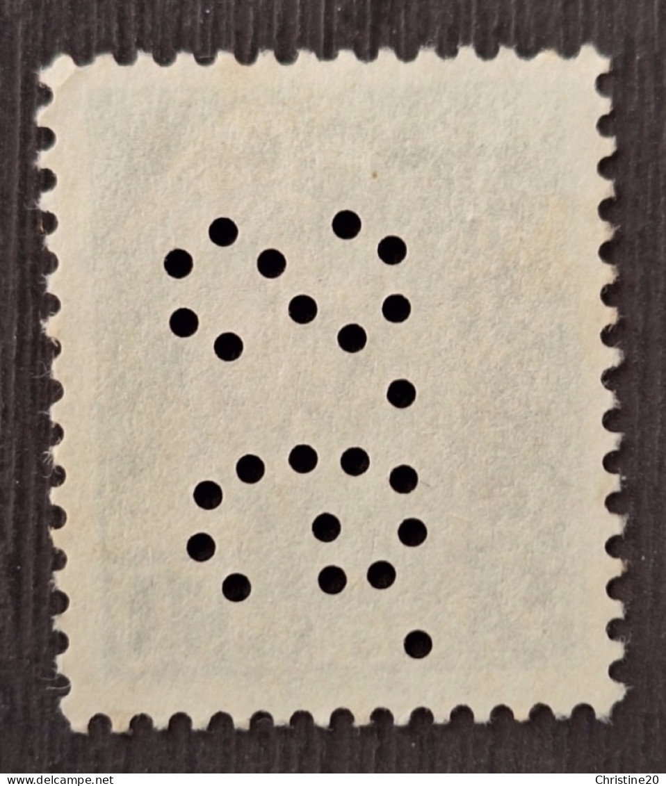France 1940 N°414B Ob Perforé S.G. TB - Used Stamps